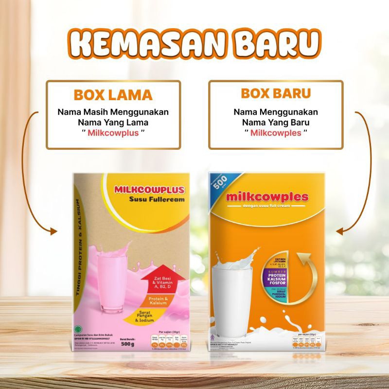 

MILKCOW PLUS SUSU GEMUK & PENINGGI 100% AMPUH