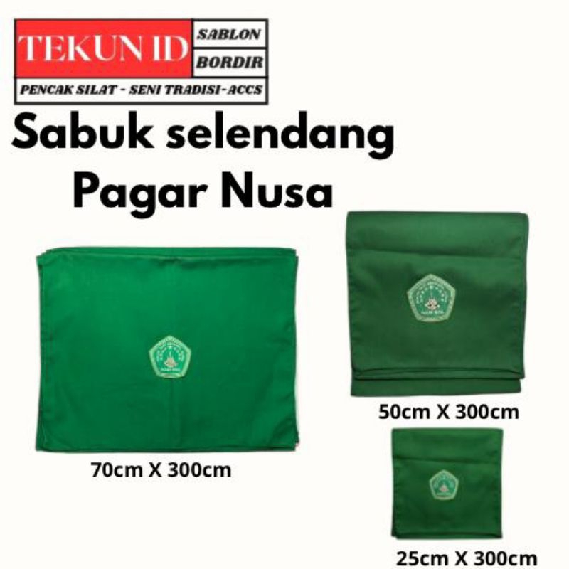 SABUK PAGAR NUSA - Selendang Pagar Nusa - Atribut Warga Pagar Nusa