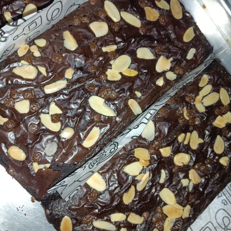

Fudgy brownies uk 20x10