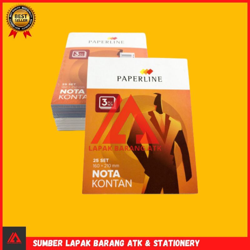 

Nota Kontan 3 play Besar / Buku nota Besar 1 pak isi 10 pcs