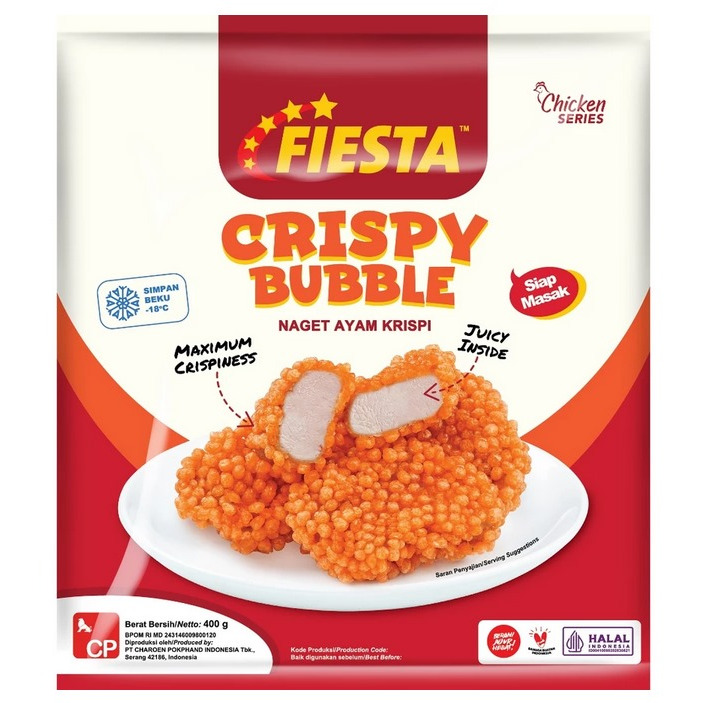 

Fiesta crispy bubble 400gr