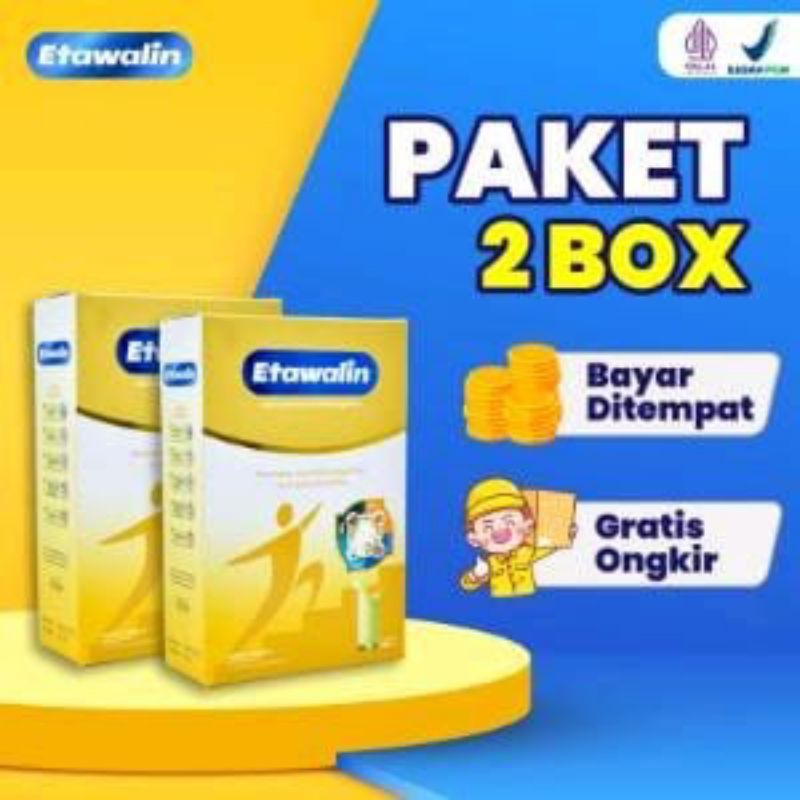 

PAKET 2 BOX SUSU ETAWALIN - Paket Sembuh Susu Sendi Atasi Radang Sendi Nyeri Tulang Cegah