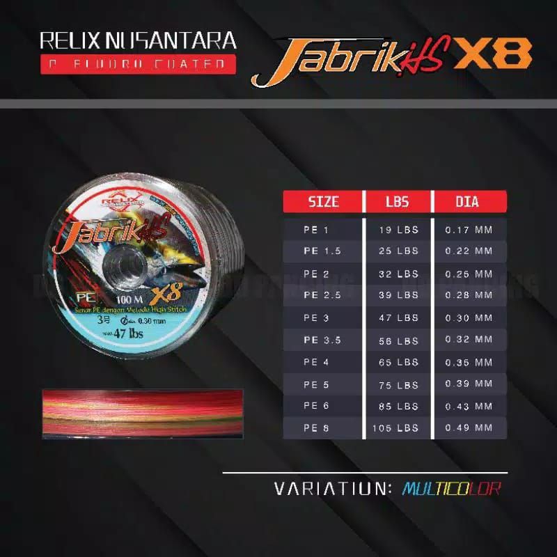 benang pe 3 jabrik hs