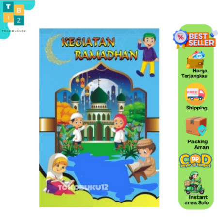 Buku Kegiatan Ramadhan - Agenda Ramadhan Untuk SD (Kertas CD)