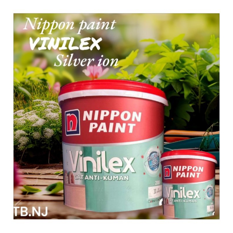 Cat Vinilex 5Kg Eksterior dan Interior warna Abu - Abu Tingting / Cat Tembok Eksterior Nippon Paint