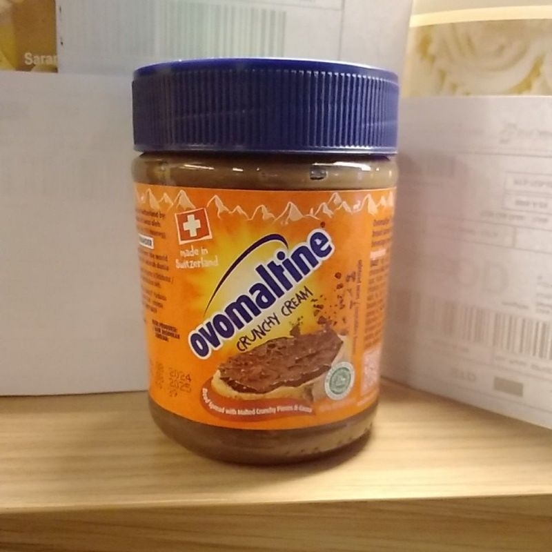 

Ovomaltine Cream Crunchy / Selai Coklat Crunchy 230gr