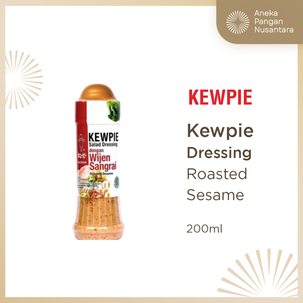 

Kewpie Salad Dressing Roasted Sesame - Wijen Sangrai 200mL