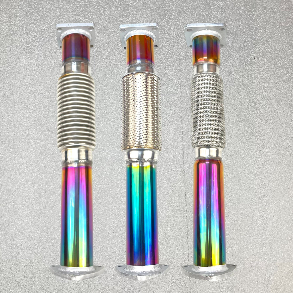 FLEKSIBEL KNALPOT PNP CANTER DOBEL PELANGI ORI