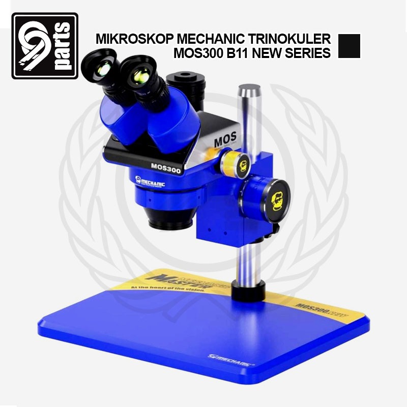 Mikroskop Mecanic Trinokuler Mos300 B11 New Series / Mikroskop Trinokuler Mekanik Mos 300 B11 Terbar