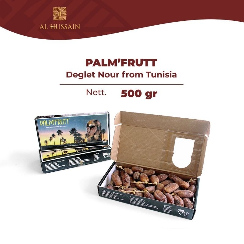 

PALM'FRUTT Kurma Tunisia Tangkai 500gr