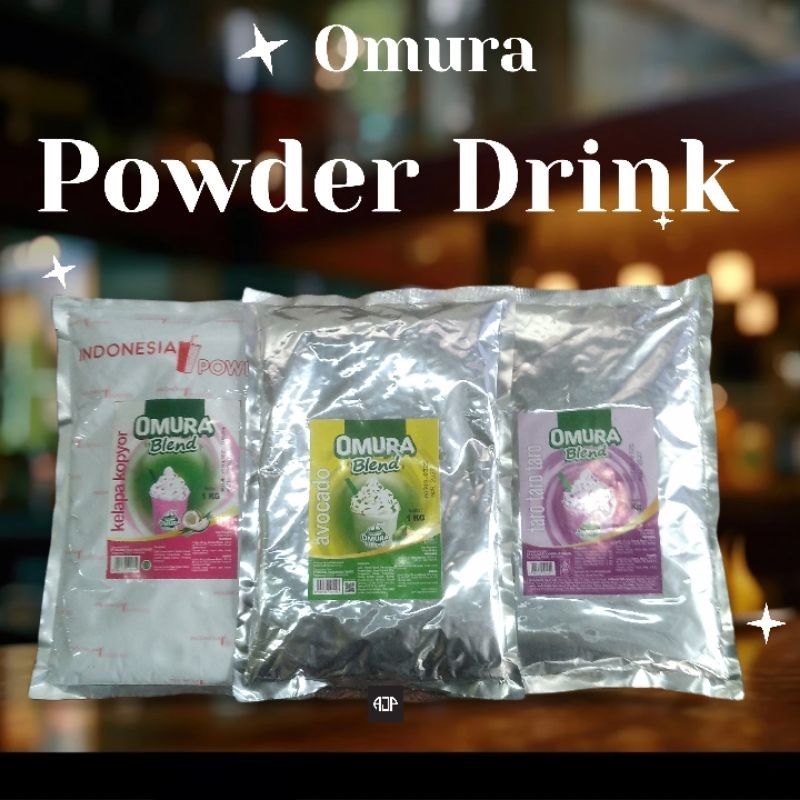 

Omura Blend Powder Drink / Bubuk Minuman Kekinian Kemasan 1 kg