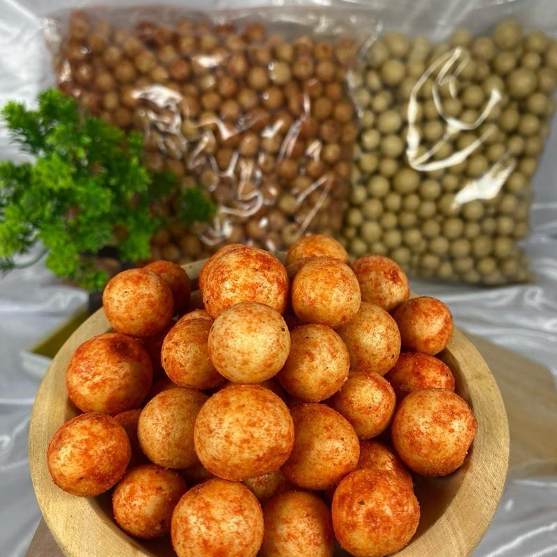 

Tahu Bulat Mini Crispy Pedas Balado Renyah dan Alami Tahu Bulat Renyah Gurih Pedas