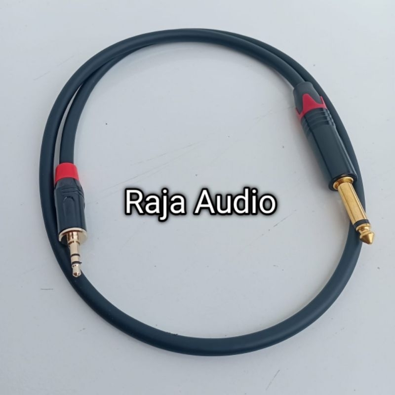 kabel Aux mini stereo to Akai Moni / kabel Jack Aux kecil ke besar