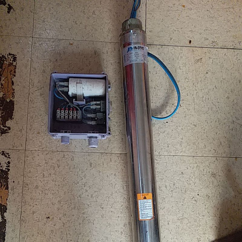 sumersible inoto 1hp 0.75kw 50L permenit inoto sumersible.