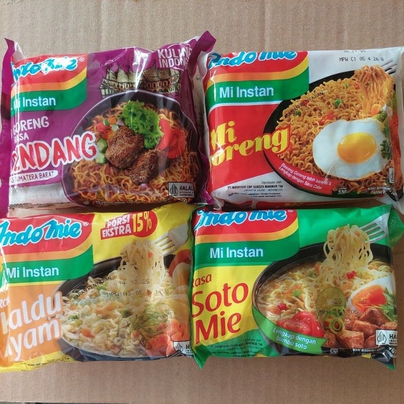 

Indomie Kuah dan Goreng Original Semua Rasa Ada