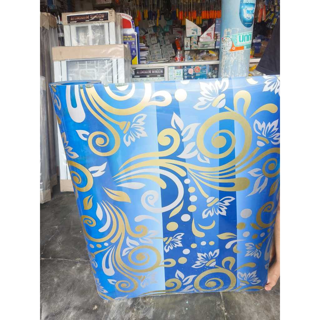 Fiber Plastik Penutup Pagar Magnolia Motif