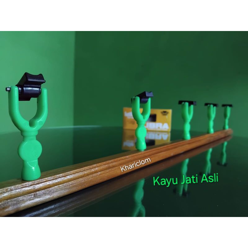 Saka libra mini pion + dudukan/standar kayu satu set kanco sensitip joran timbang dudukan jeujeur ti