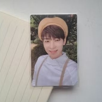 photocard wonwoo seventeen baret an ode hope smile