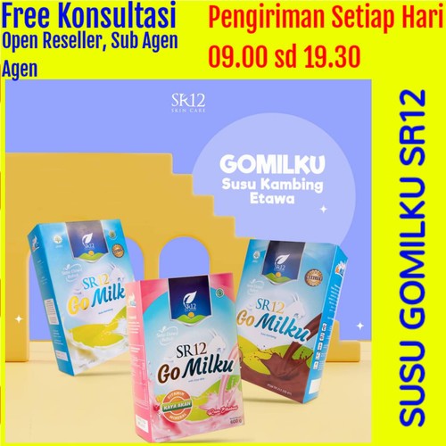 

GO MILKU SR12 – SUSU ETAWA ORIGINAL AMAN UNTUK SEMUA USIA HALAL BPOM