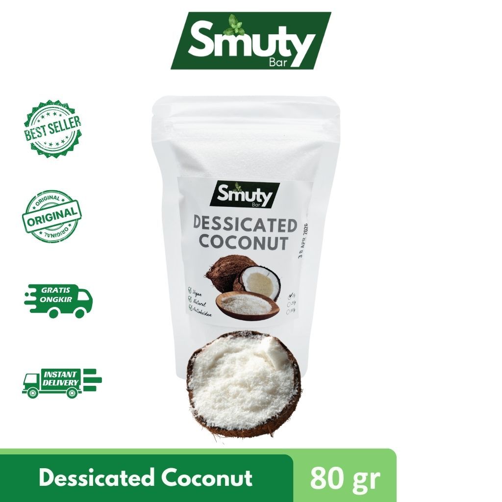 

SmutyBar - Dessicated Coconut / Kelapa Parut Kering 80gr