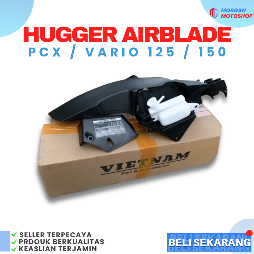 HUGGER AIRBLADE VARIO 125 NEW/OLD SPAKBOR KOLONG VARIO HUGGER AIRBLADE ORI VIETNAM HUGGER VARIO 150