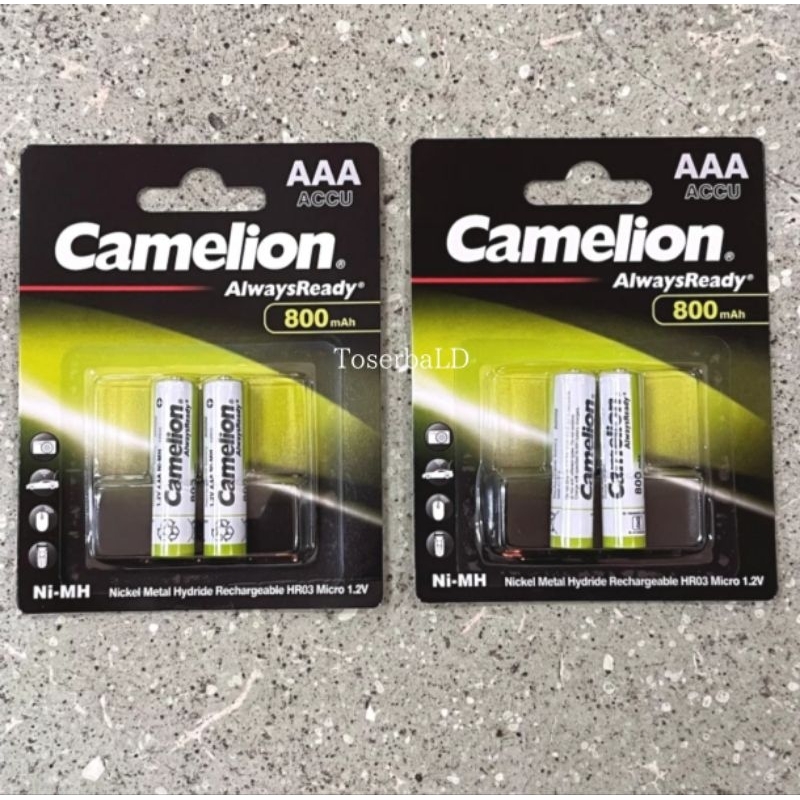 Baterai Battery AAA Rechargeable