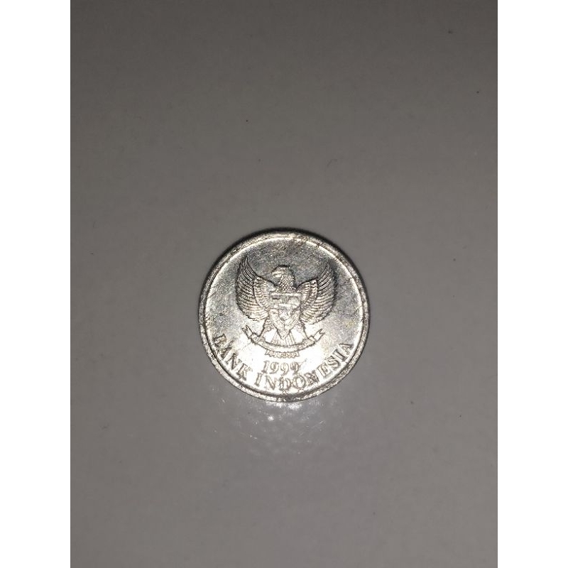 uang koin 50 rupiah burung kepodang tahun 1999