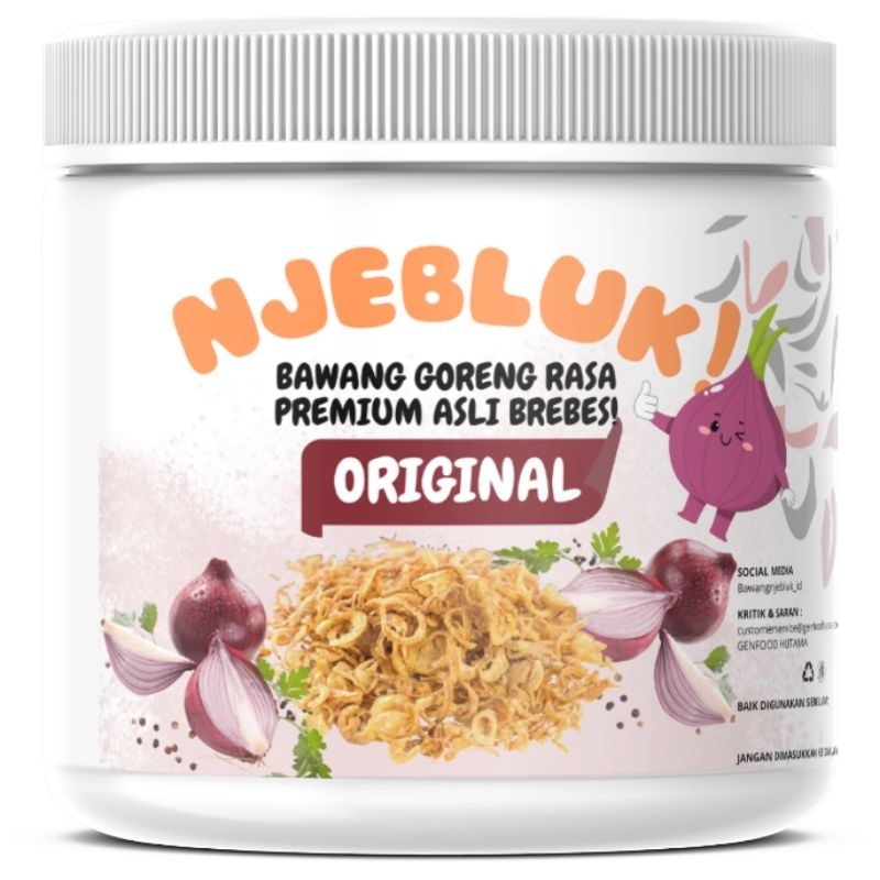 

Bawang Goreng Njebluk Asli Brebes Premium Grade A Varian Original