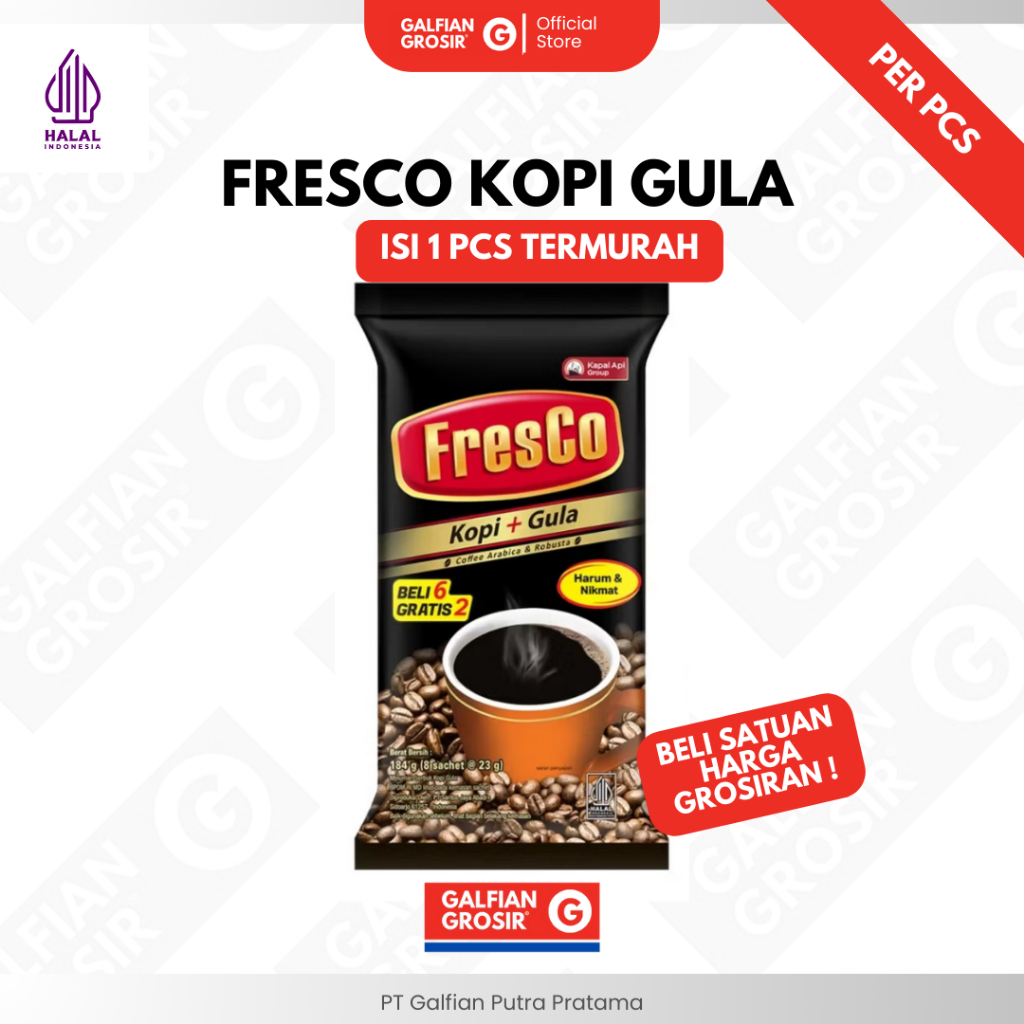

KOPI FRESO KOPI GULA 1 SACHET