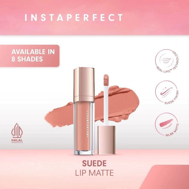 Wardah Instaperfect Suede Lip Matte | Lip Cream