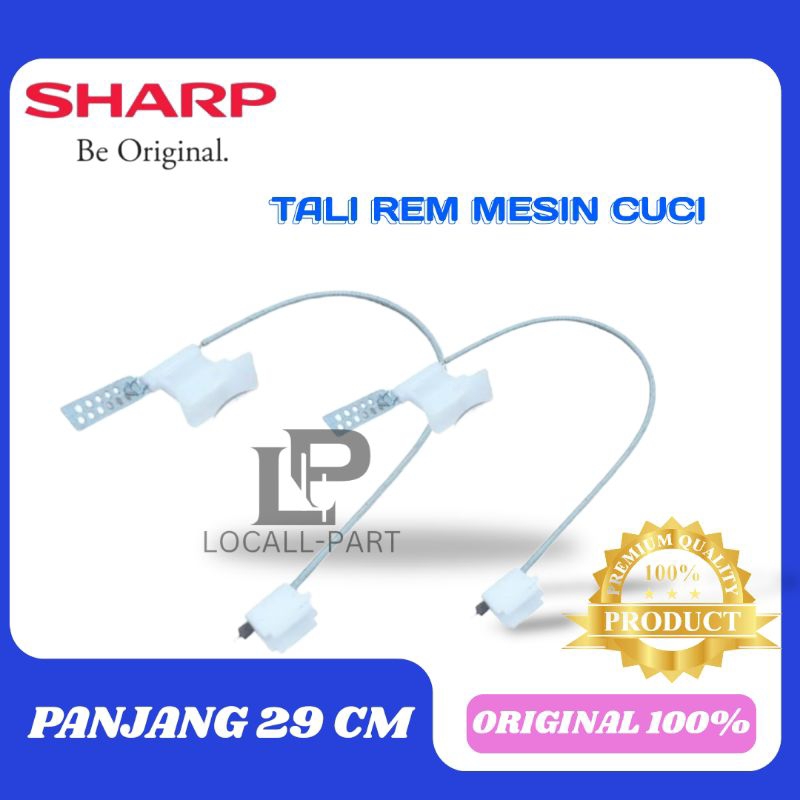 TALI REM MESIN CUCI 2 TABUNG ORIGINAL SHARP