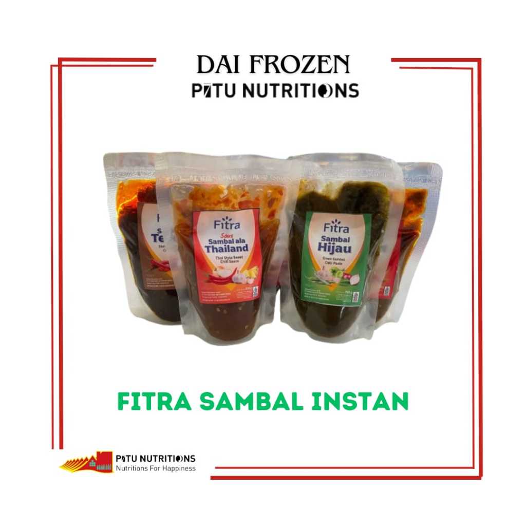 

Sambal Fitra instan 250g . (siap makan)