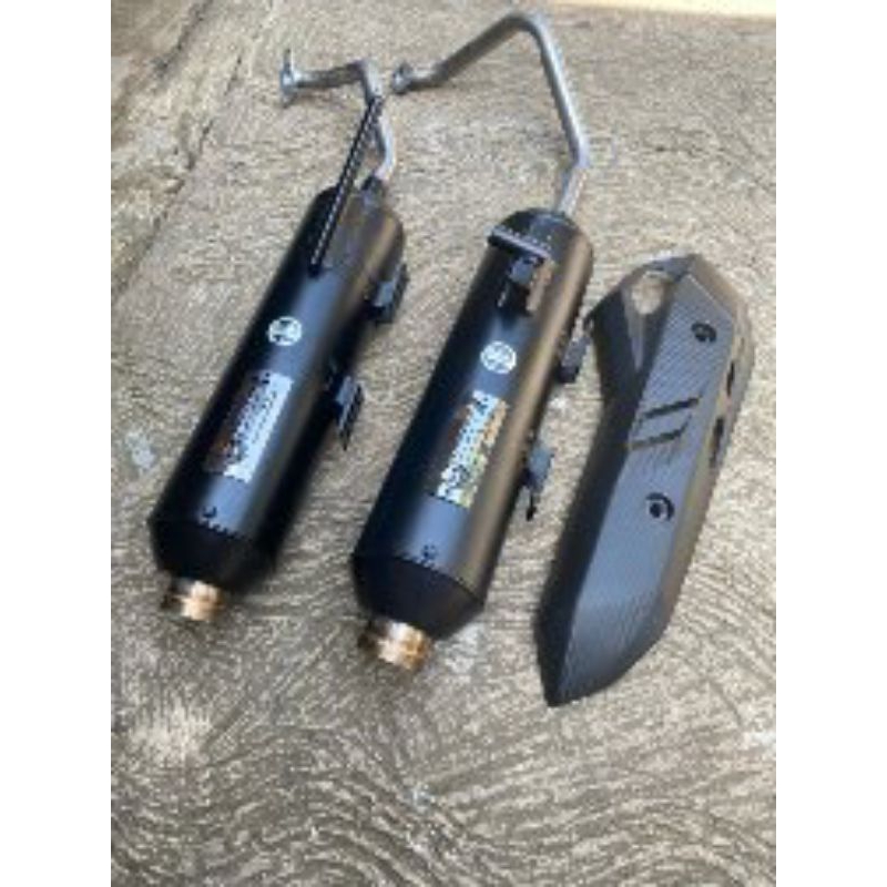 KENALPOT ORIGINAL OMMAN RACING,MODEL MONCONG SIJIRO