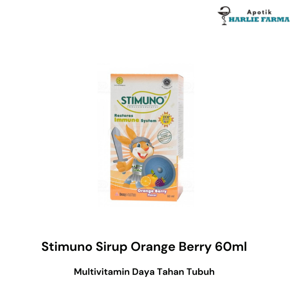 Stimuno Orange Berry 60ml Sirup - Vitamin Anak