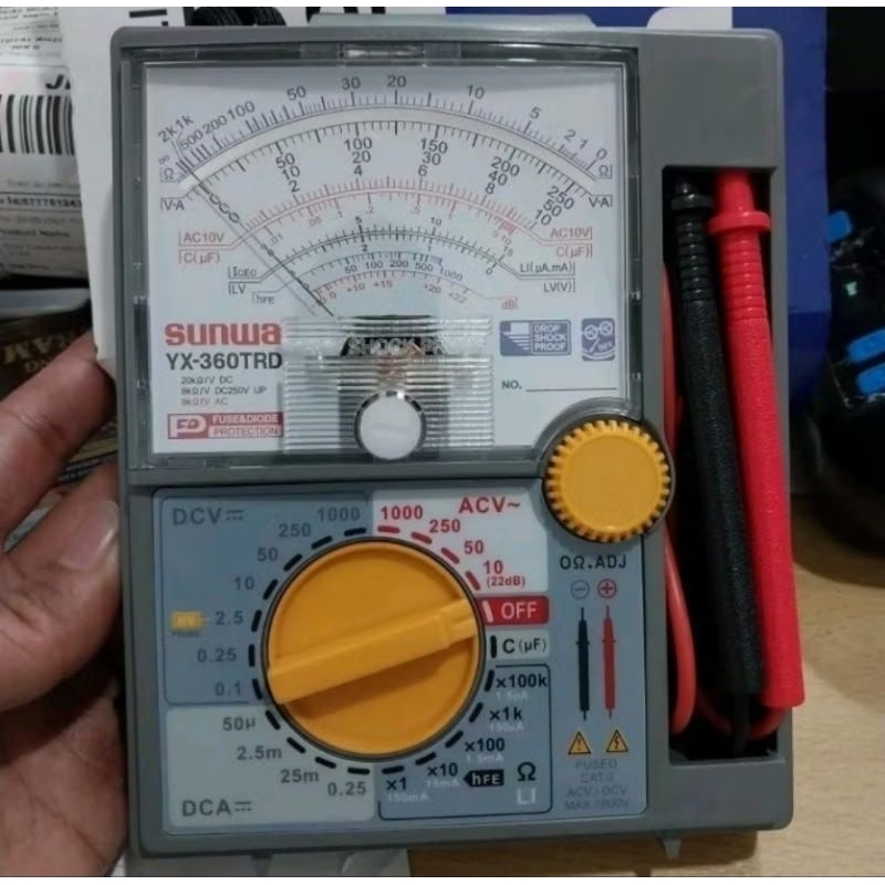 Multitester Multimeter Avometer SUNWA YX-360TRD Analog