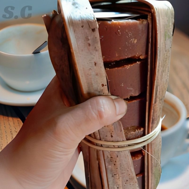 

1kg Gula aren asli 100% bungkus daun/gula Kawung segar