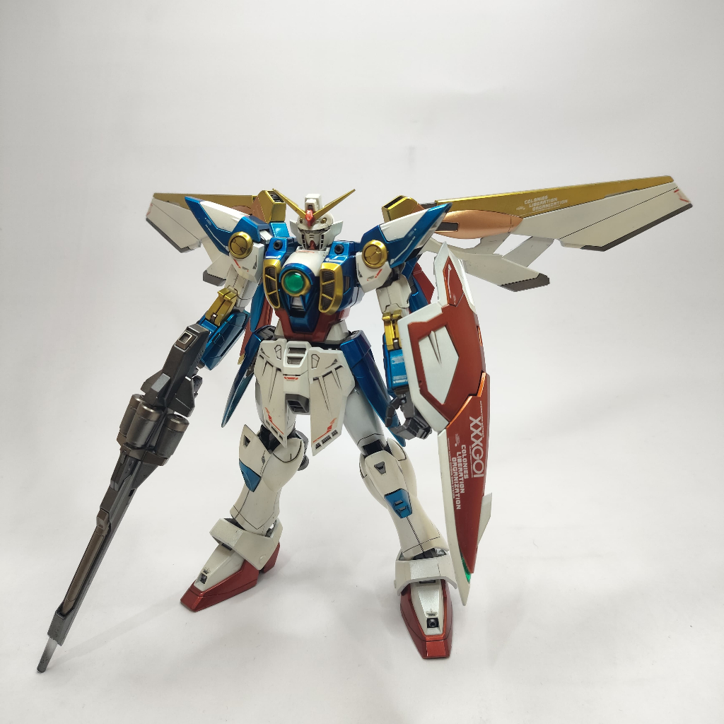 Bandai MG WING / Gundam 1/100 2nd Sudah Rakit dan Repaint M164