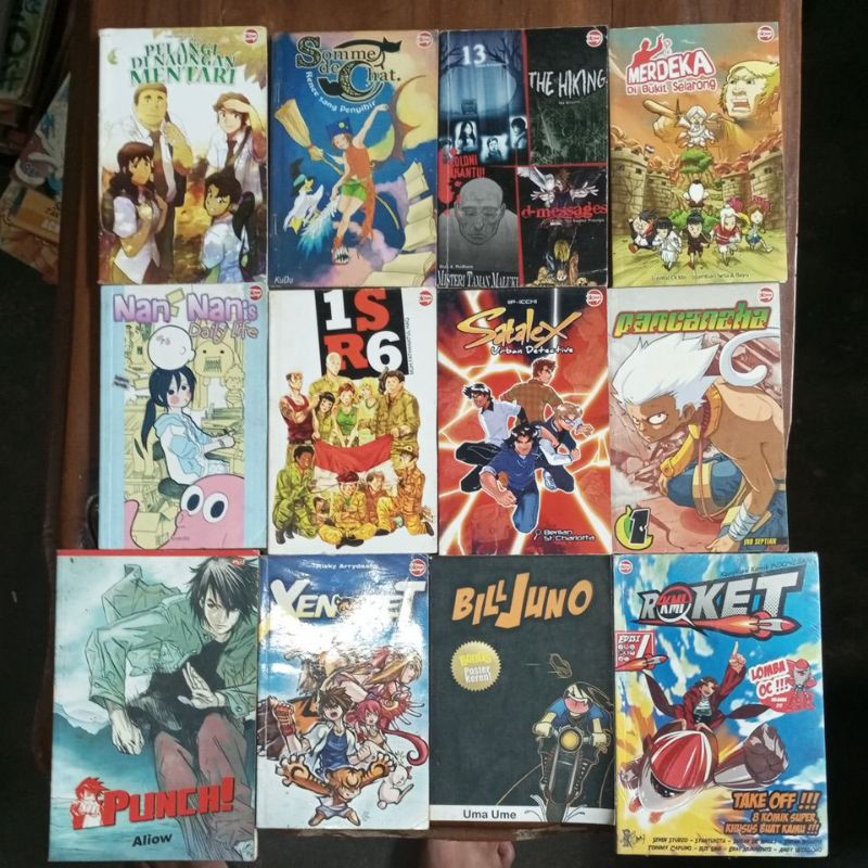 Cabutan Komik Lokal Koloni Bahasa Indonesia