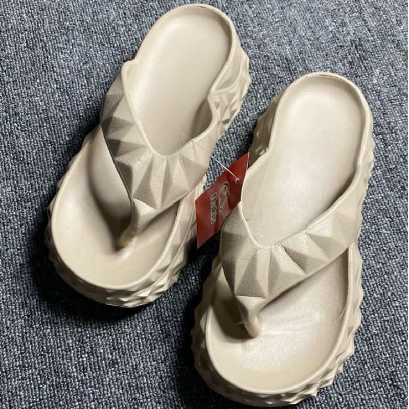 Nakis Sandal Durian Untuk Wanita Bagian Bawah Lembut Anti Selip Dalam Ruangan