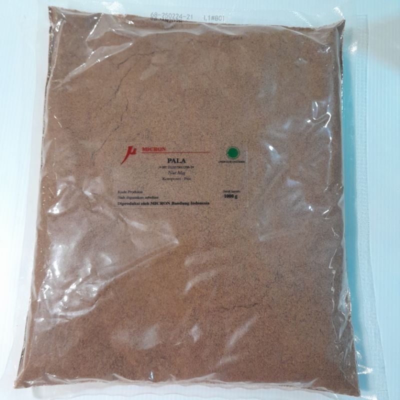 

Bumbu Rempah Samara Micron - Pala Bubuk / Nutmeg Powder 1000 gr/1kg