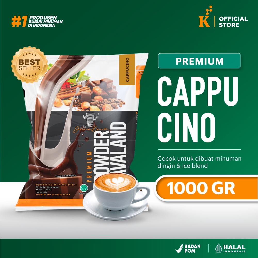 

Bubuk Minuman Premium Cappuccino Javaland 1 kg