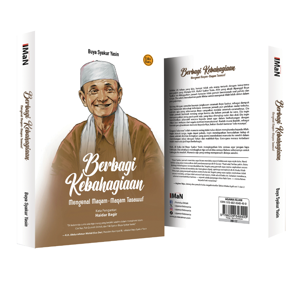 [Buku-IMN] Berbagi Kebahagiaan (Edisi Baru) : Mengenal Maqam-Maqam Tasawuf - Buya Syakur Yasin