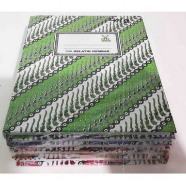 

Buku Hardcover Batik Ukuran Kwarto Isi 100 Lembar