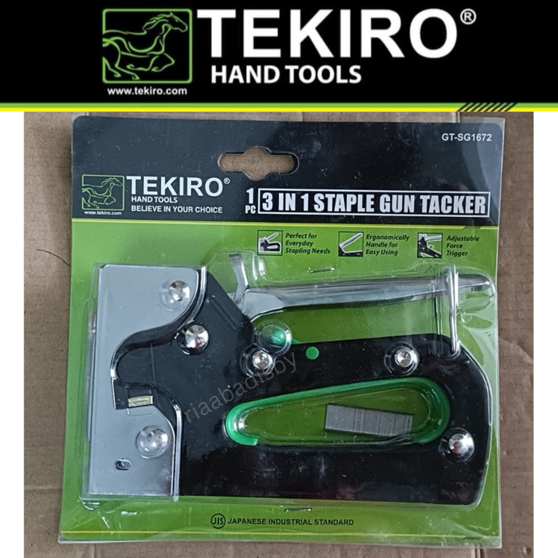 

STEPLES GUN tacker 3in1 uk 6-14mm STAPLES TEMBAK 3 in 1 TEKIRO