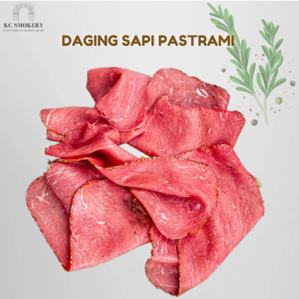 

Daging Sapi Pastrami I Beef Pastrami 150gr