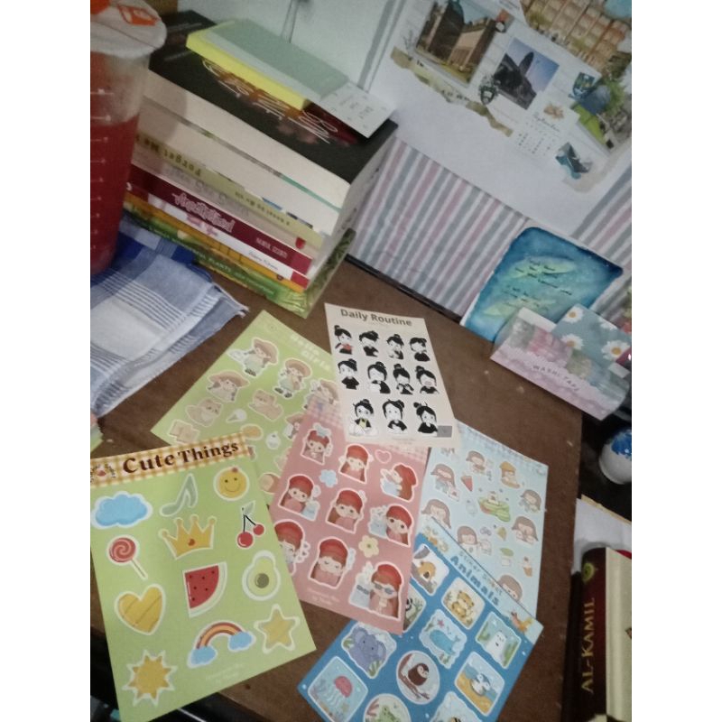 

Journaling Stiker Set / Agenda Stiker / Stiker Lucu