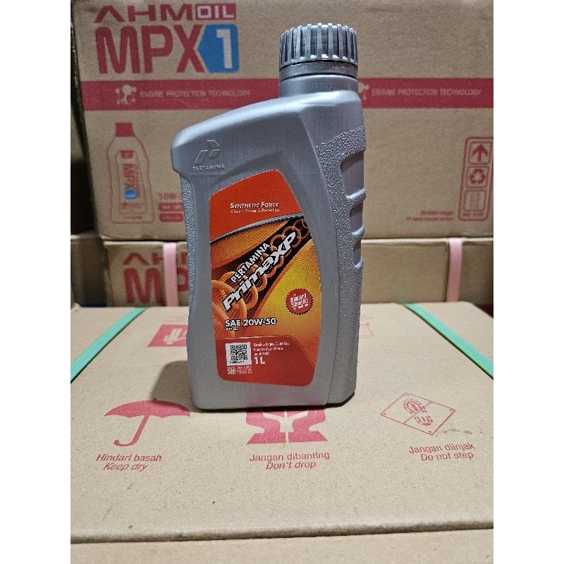 Oli Pertamina Prima XP 20W-50 1Liter/Oli Mesin Mobil Bensin