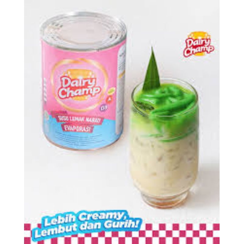 

DAIRY CHAMP susu evaporasi 390gr