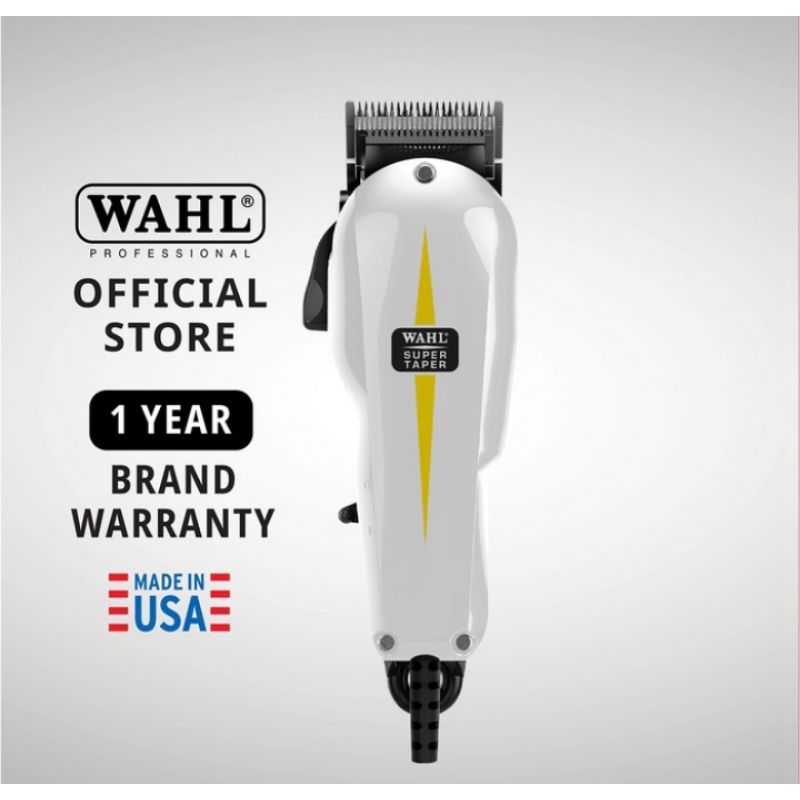 Alat Cukur Rambut Wahl Super Taper Corded, Pemangkas