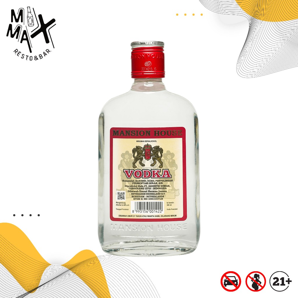 Mansion House Vodka - 350 ml
